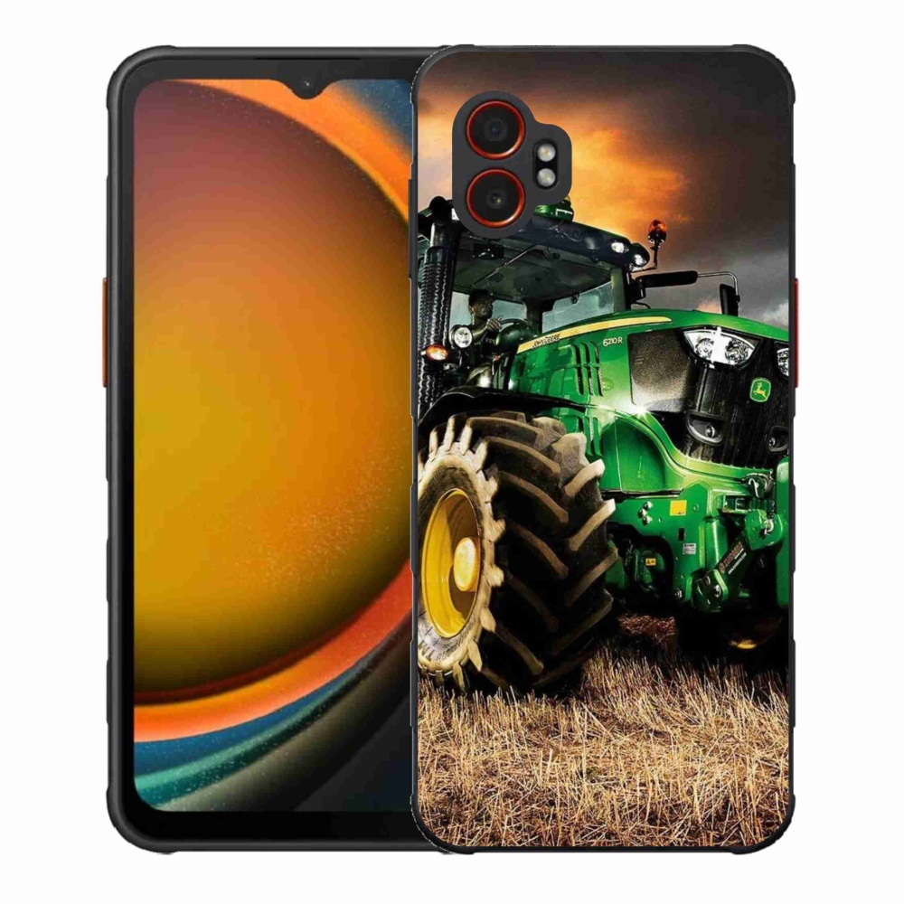 Gelový kryt mmCase na Samsung Galaxy Xcover 7 Pro - traktor