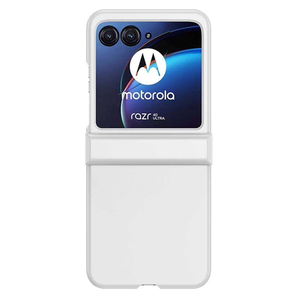 Hard plastový kryt na Motorola Razr 40 Ultra 5G - bílý