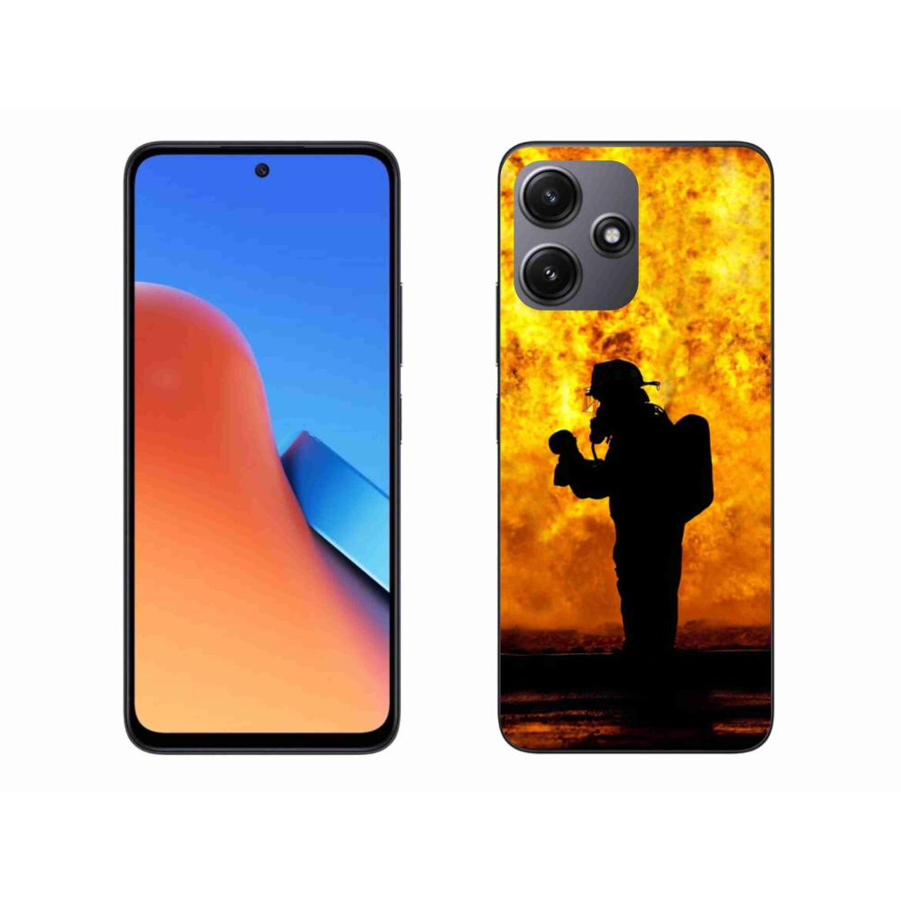 Gelový kryt mmCase na Xiaomi Redmi 12 5G - hasič