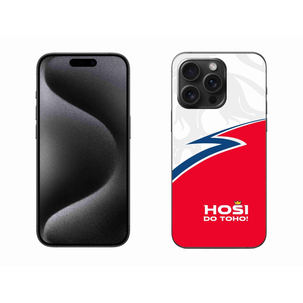Gelový kryt mmCase na iPhone 15 Pro Max - hoši do toho 1