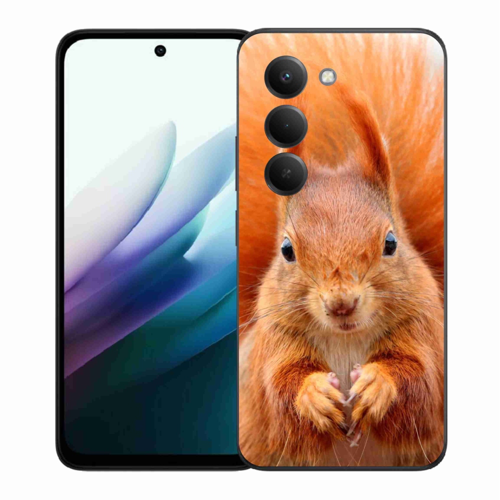 Gelový kryt mmCase na Xiaomi Redmi 15 4G/5G (171mm) - veverka
