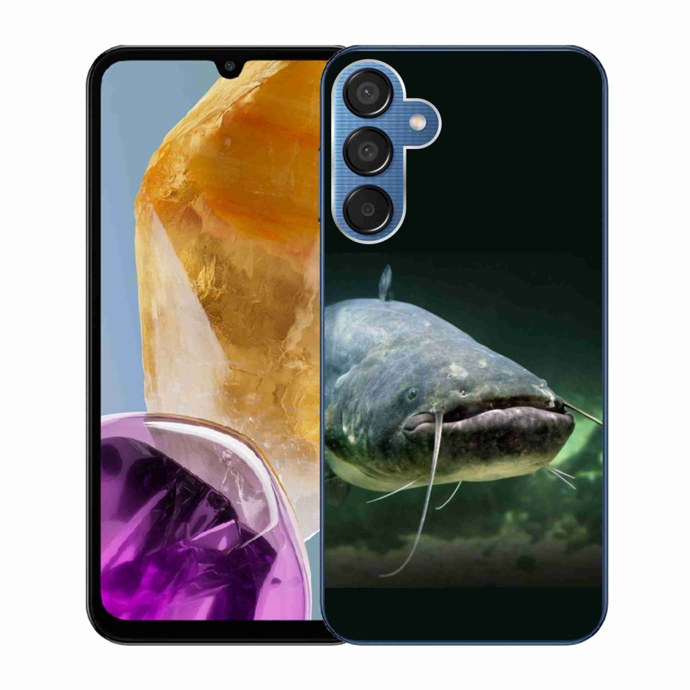 Gelový obal mmCase na Samsung Galaxy M15 5G - sumec