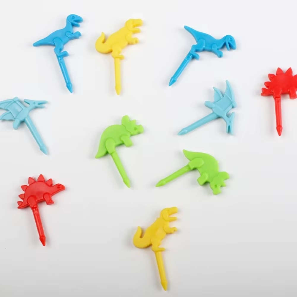 Dětská plastová napichovátka - dinosauři