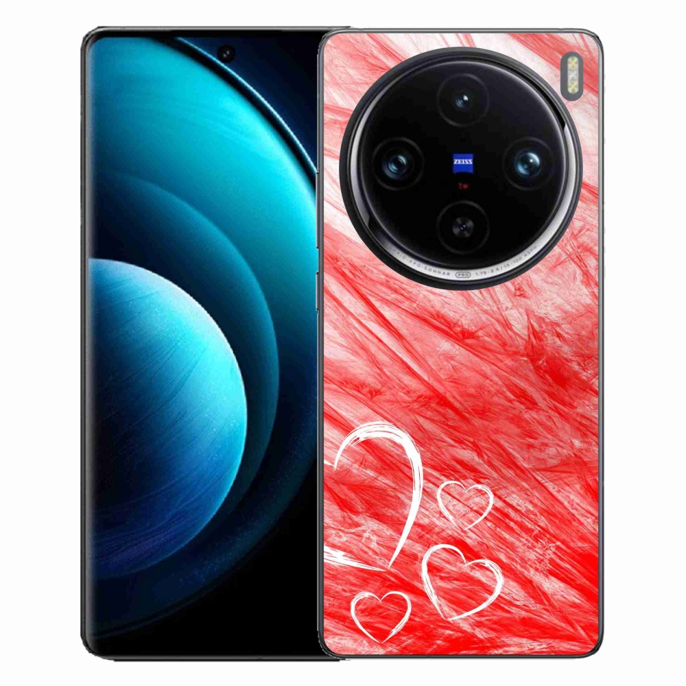 Gelový kryt mmCase na Vivo X100 Pro 5G - heart