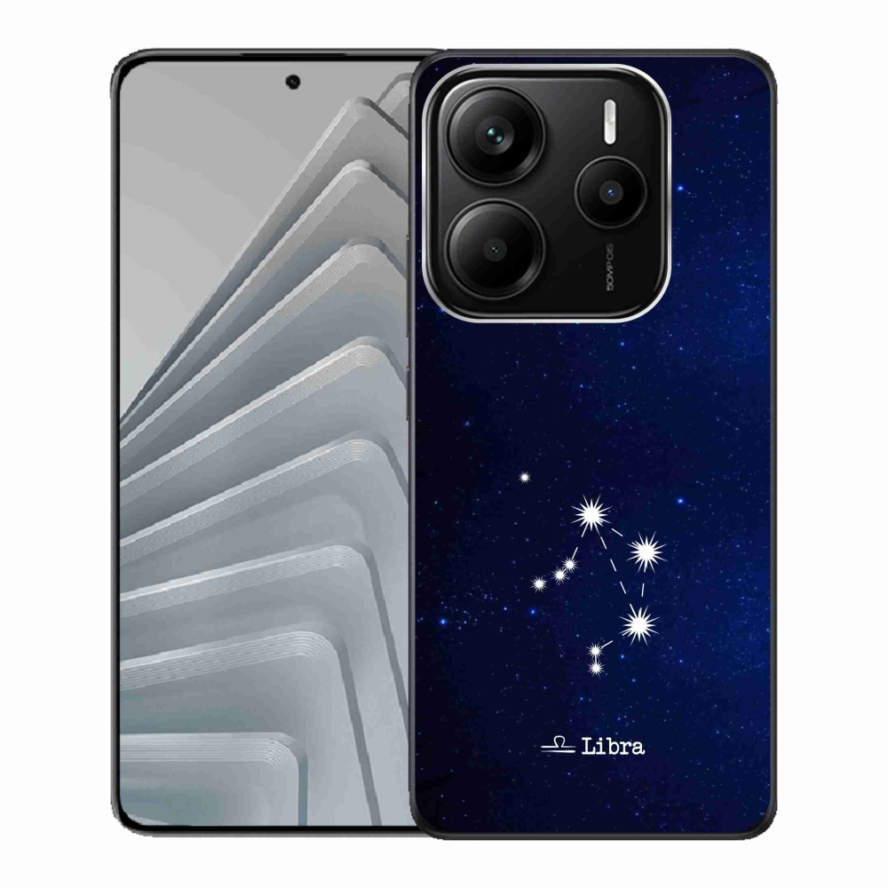 Gelový kryt mmCase na Xiaomi Redmi Note 14 5G - souhvězdí Váhy