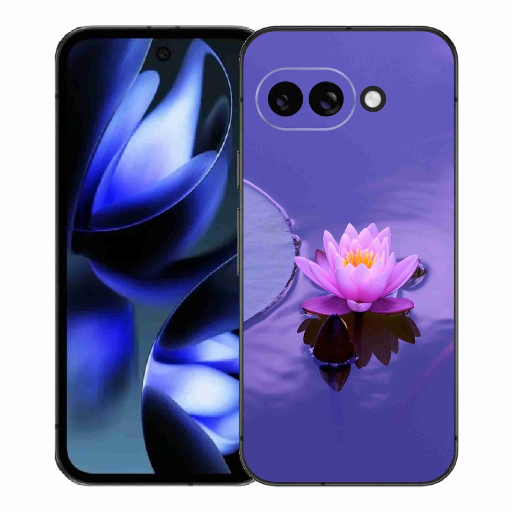 Gelový kryt mmCase na Google Pixel 9a - květ na hladině