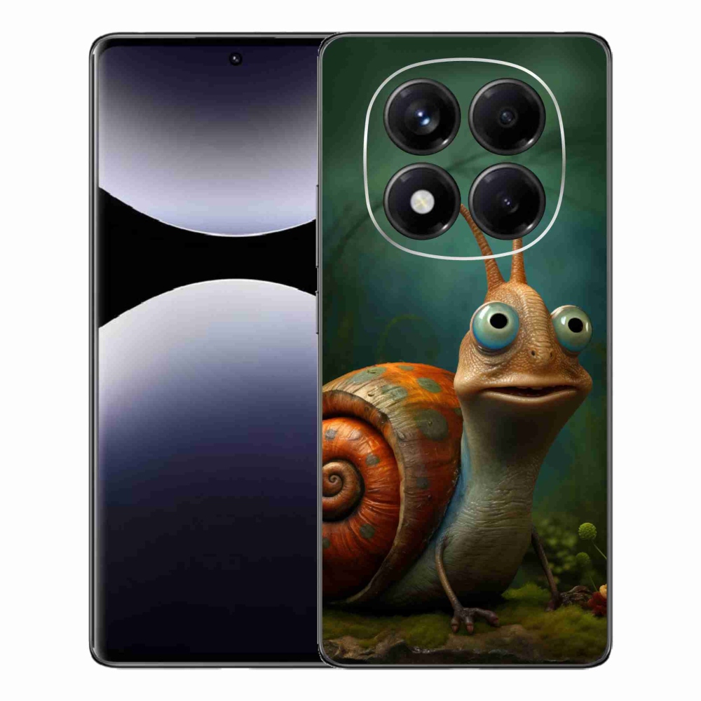 Gelový kryt mmCase na Xiaomi Redmi Note 14 Pro - šnek