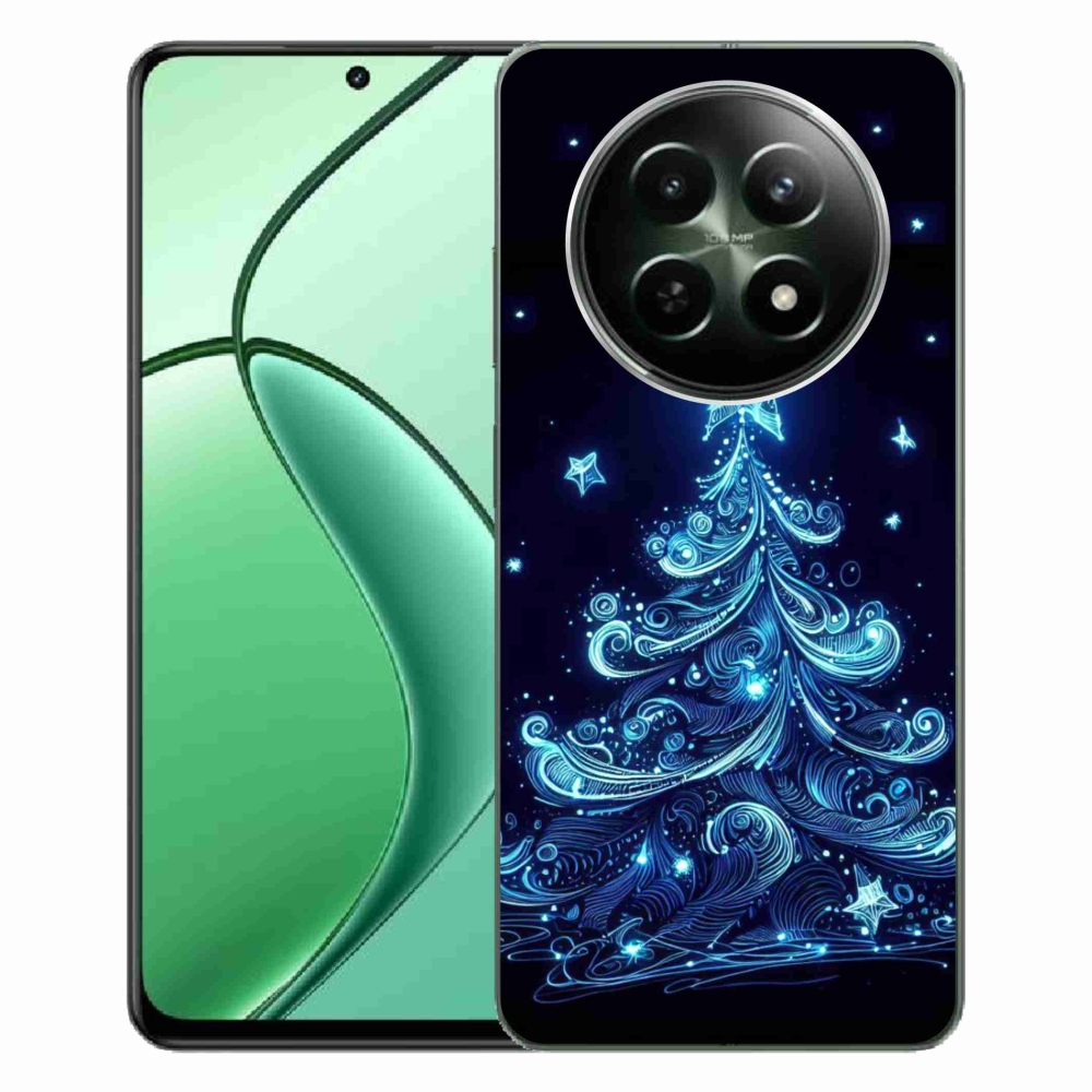 Gelový kryt mmCase na Realme 12 5G/12x 5G - neonový vánoční stromek 4