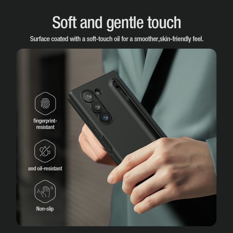 Nillkin Flex Pure Fold S Pen Kryt pro Samsung Galaxy Z Fold 6 Black