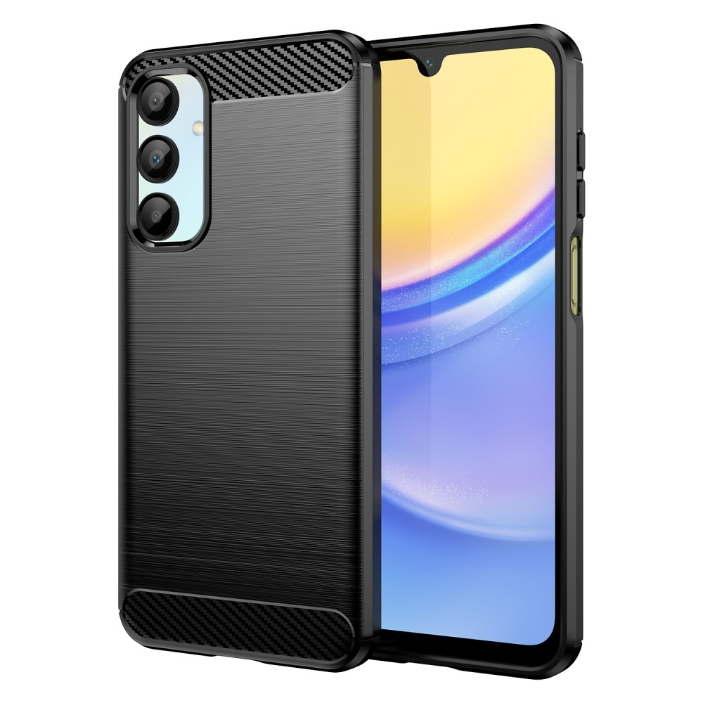 Carbon odolný gelový obal na Samsung Galaxy A16 4G/5G - černý