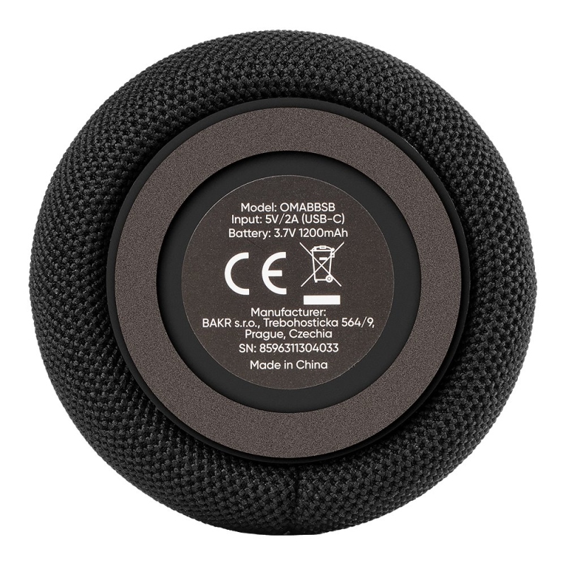 OBAL:ME AmpliBeam Bluetooth Reproduktor Black