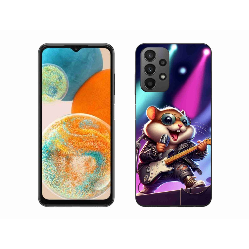 Gelový kryt mmCase na Samsung Galaxy A23 4G/5G - křeček rocker