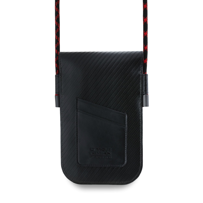 Red Bull PU Carbon Taška na Telefon Black