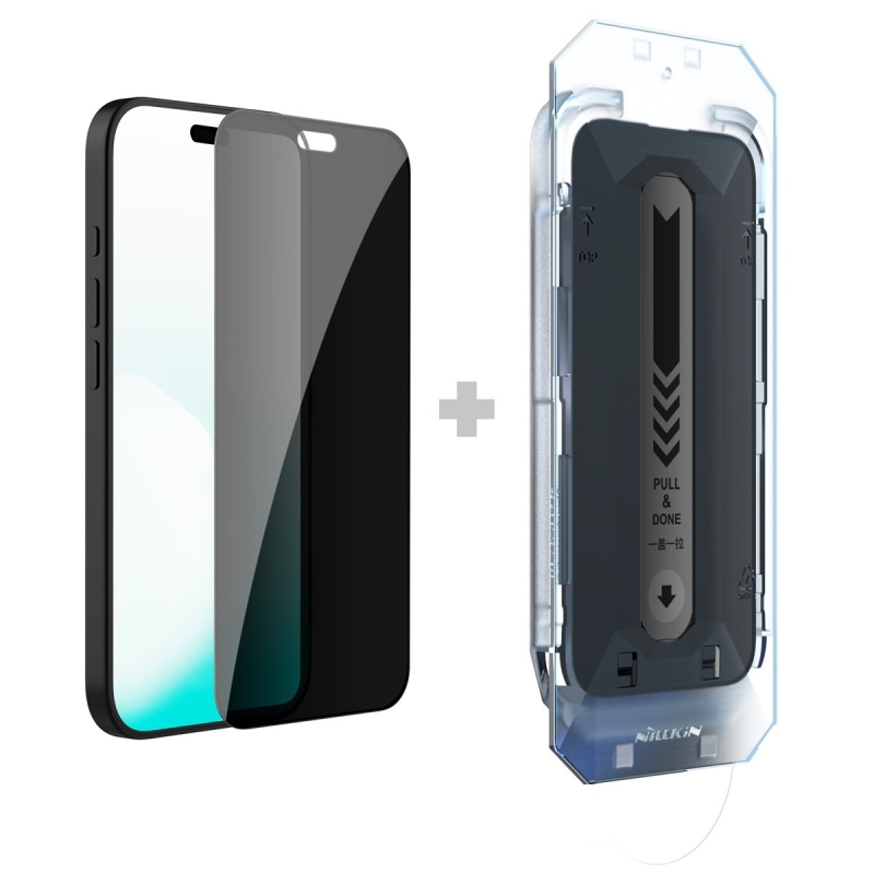 Nillkin Tvrzené Sklo 0.25mm Guardian 2.5D pro Apple iPhone 18 Pro Black (s aplikátorem)