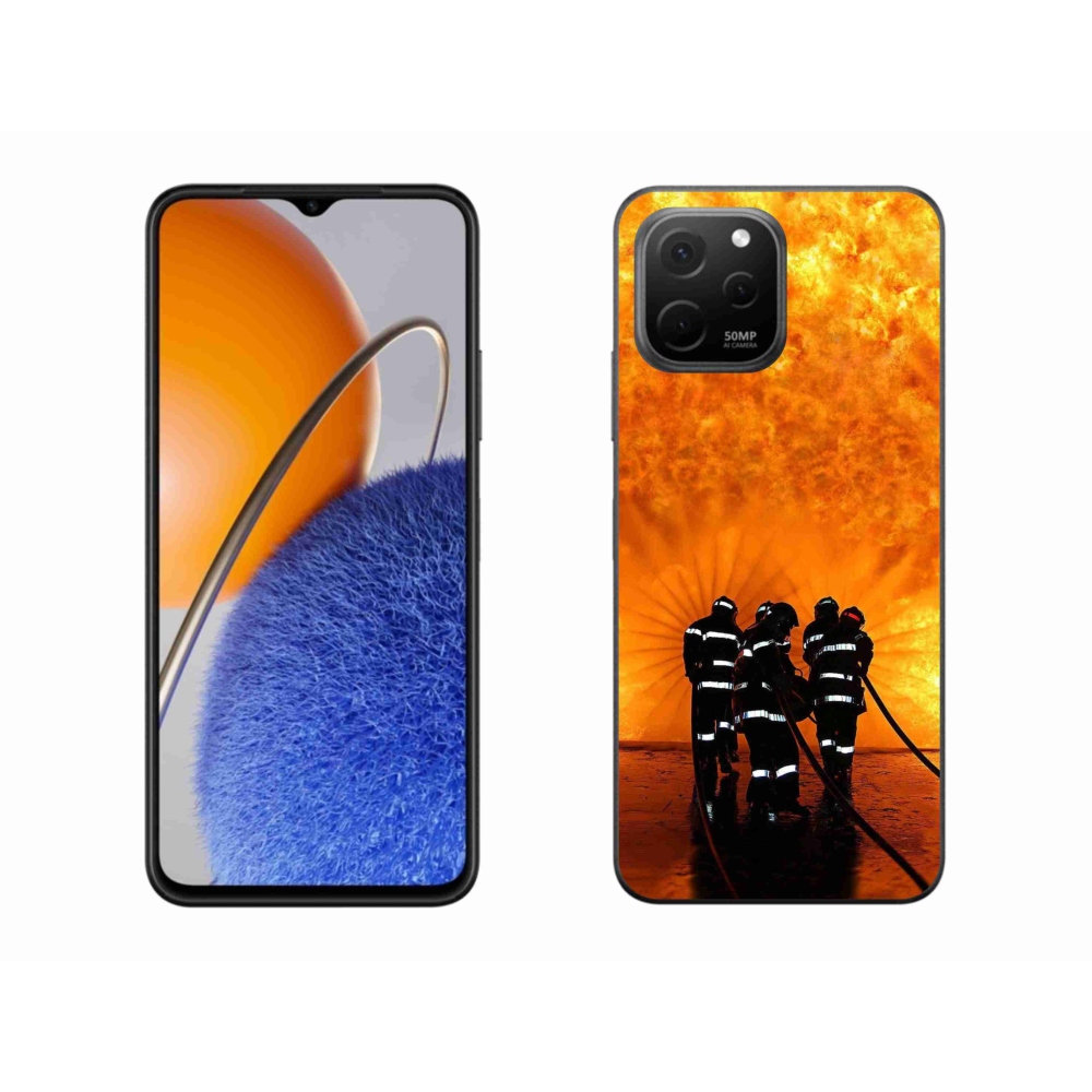 Gelový kryt mmCase na Huawei Nova Y61 - požár