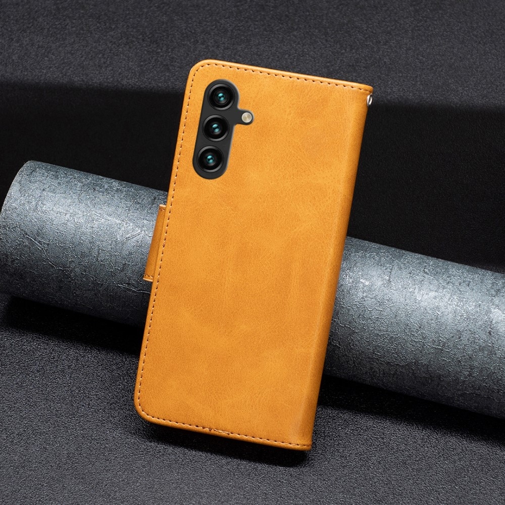 Case knížkové pouzdro na Samsung Galaxy A26 5G - žluté