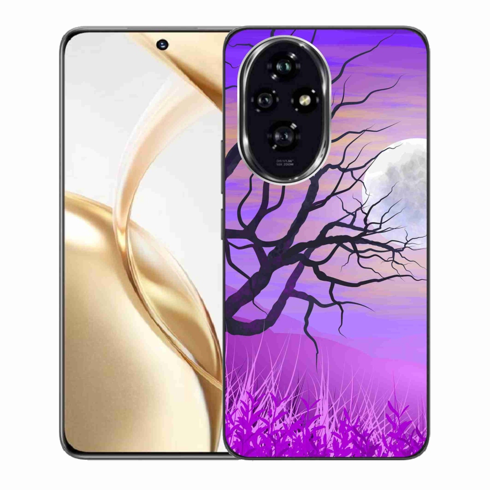 Gelový obal mmCase na Honor 200 5G - kreslený opadaný strom
