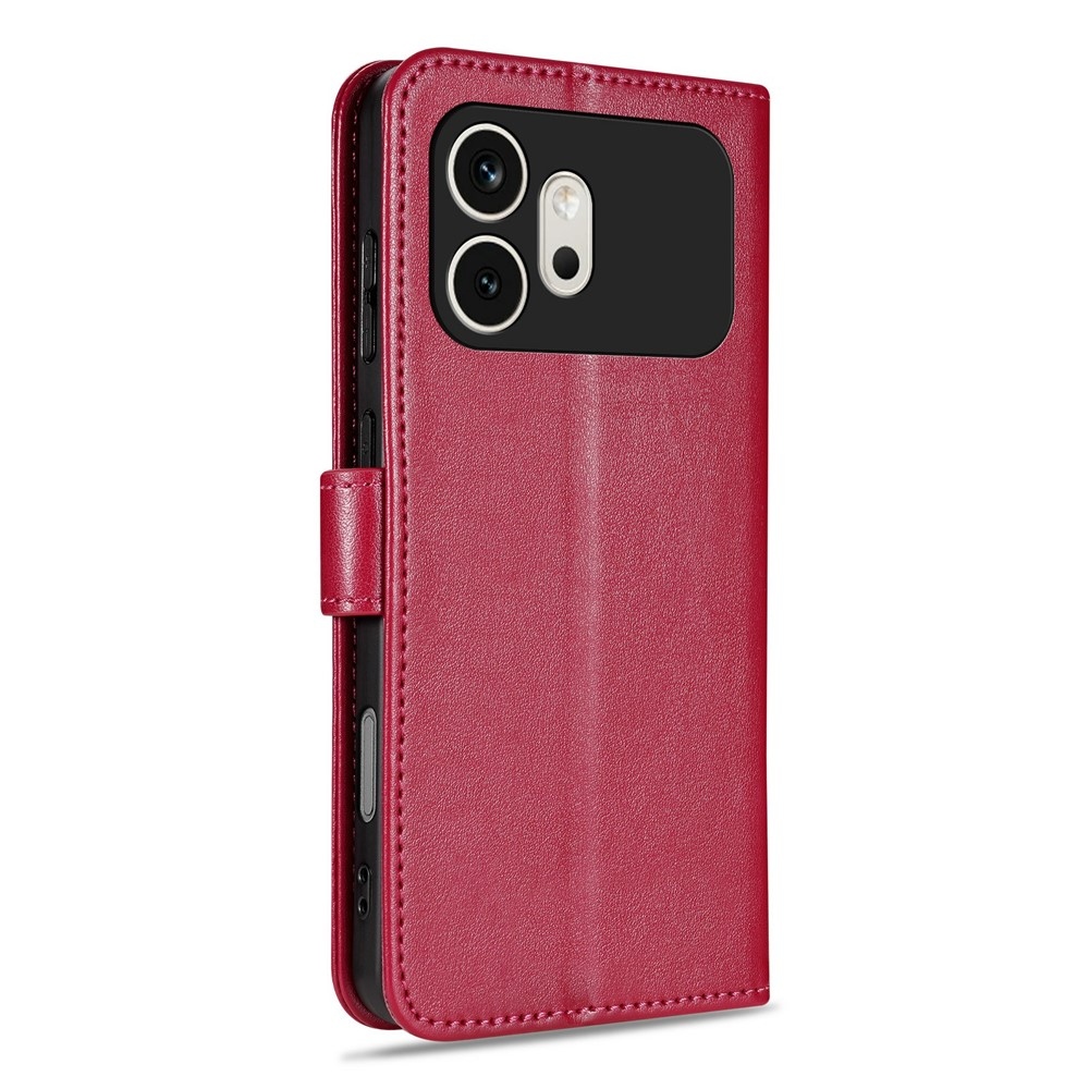 AZNS knížkové pouzdro na Honor 600 5G - červené