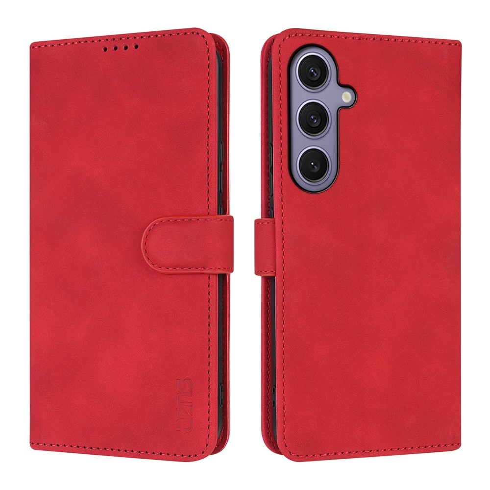 AZNS knížkové pouzdro na Samsung Galaxy A57 5G - červené