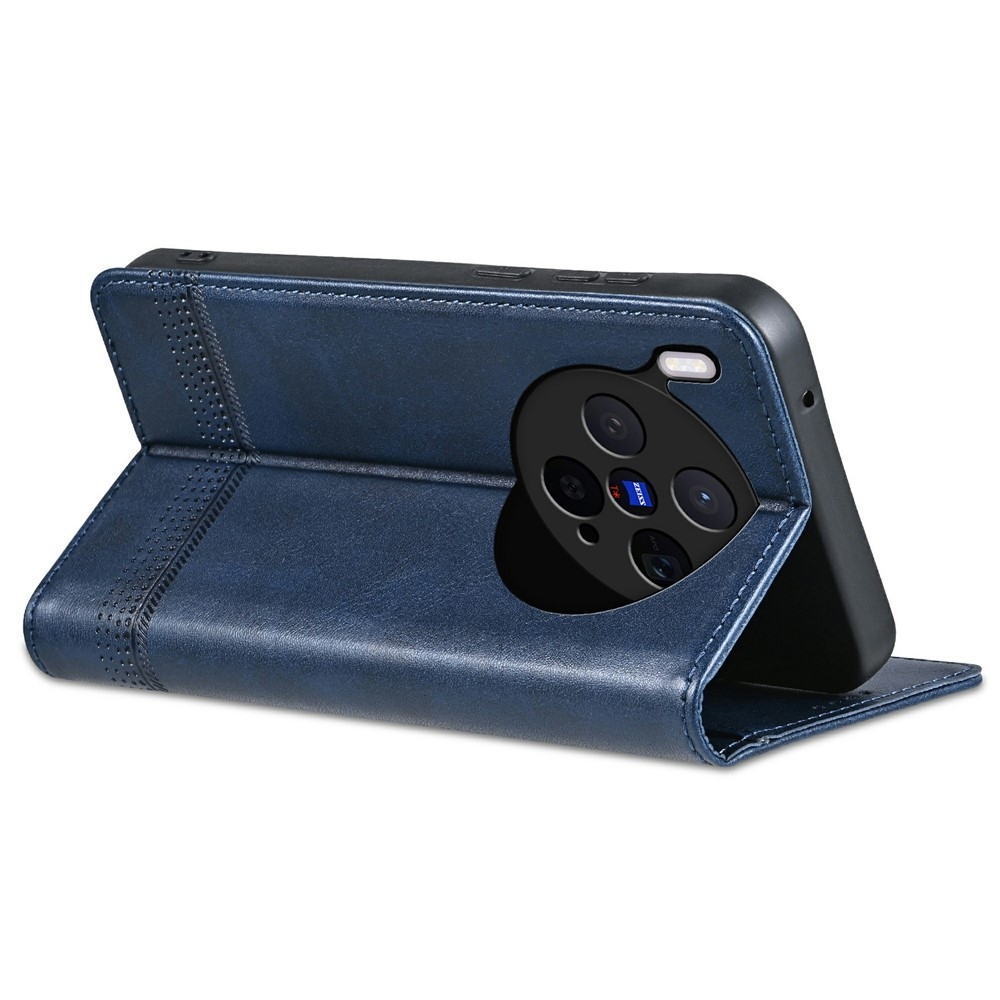 AZNS knížkové pouzdro na Vivo X300 5G - modré