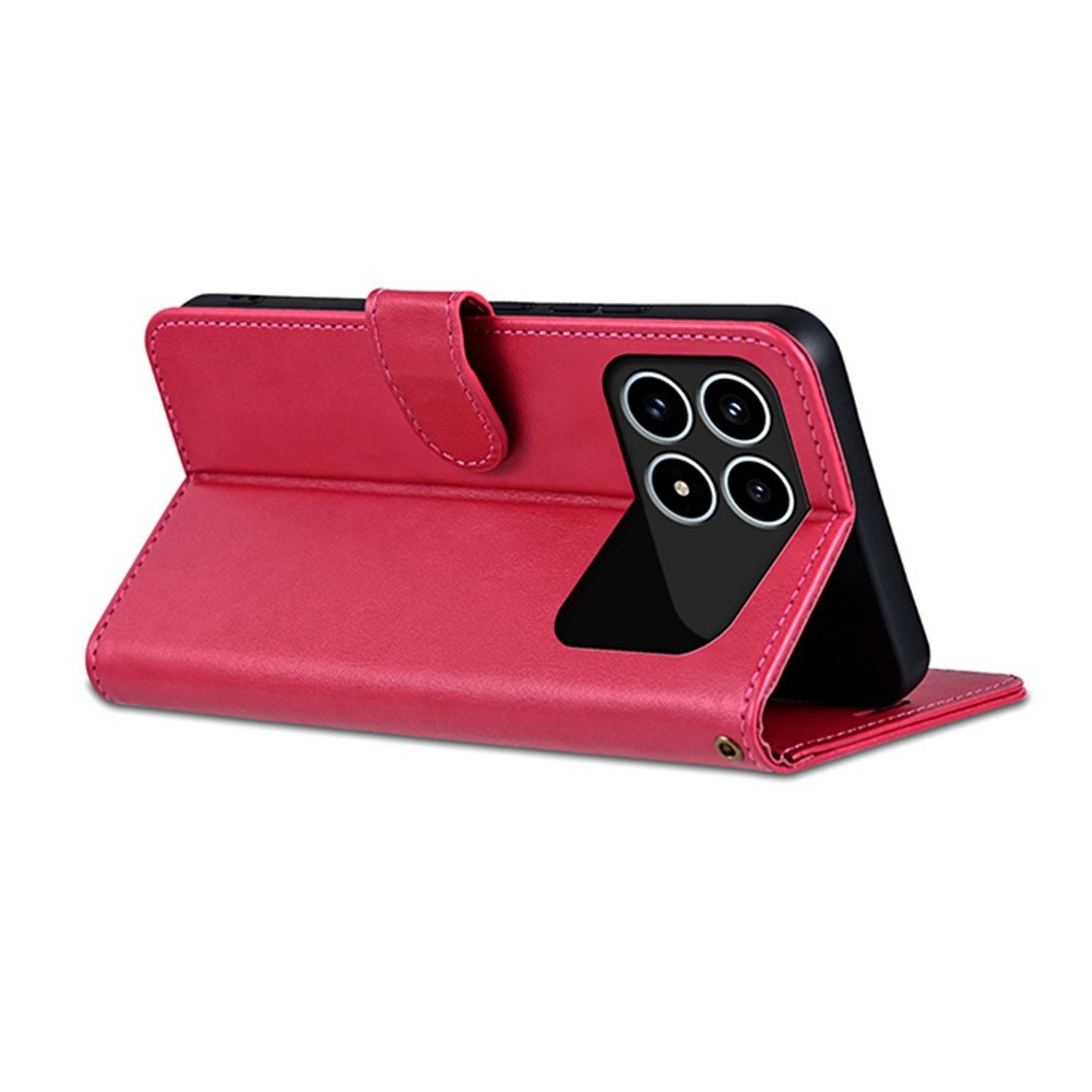 AZNS knížkové pouzdro na Xiaomi Poco F8 Pro 5G - červené