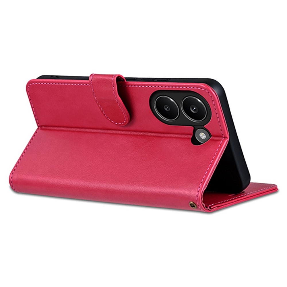 AZNS knížkové pouzdro na Xiaomi Poco X8 Pro 5G - červené