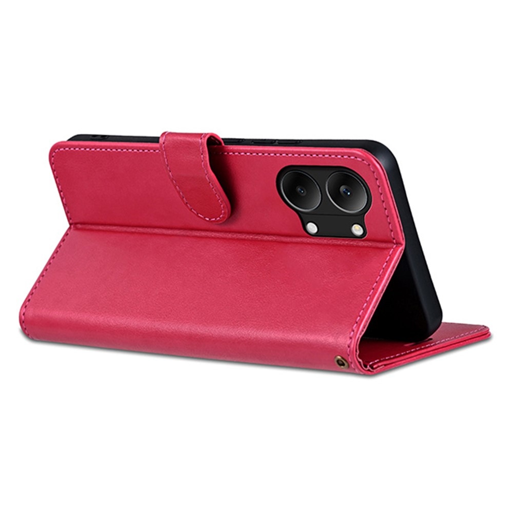 AZNS knížkové pouzdro na Xiaomi Poco X8 Pro Max 5G - červené