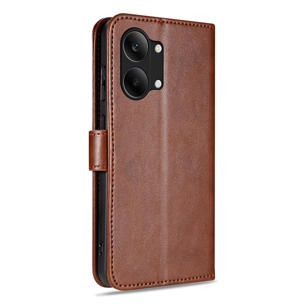 AZNS knížkové pouzdro na Xiaomi Poco X8 Pro Max 5G - hnědé