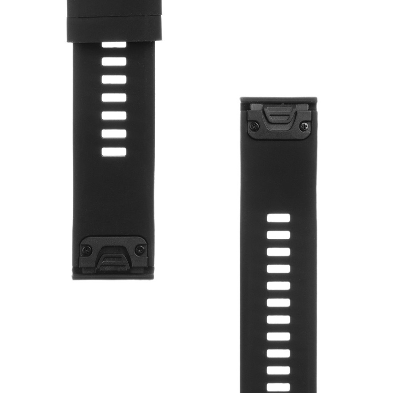 Tactical 426 Silikonový Řemínek pro Garmin Fenix 5/6/7 QuickFit 22mm Black