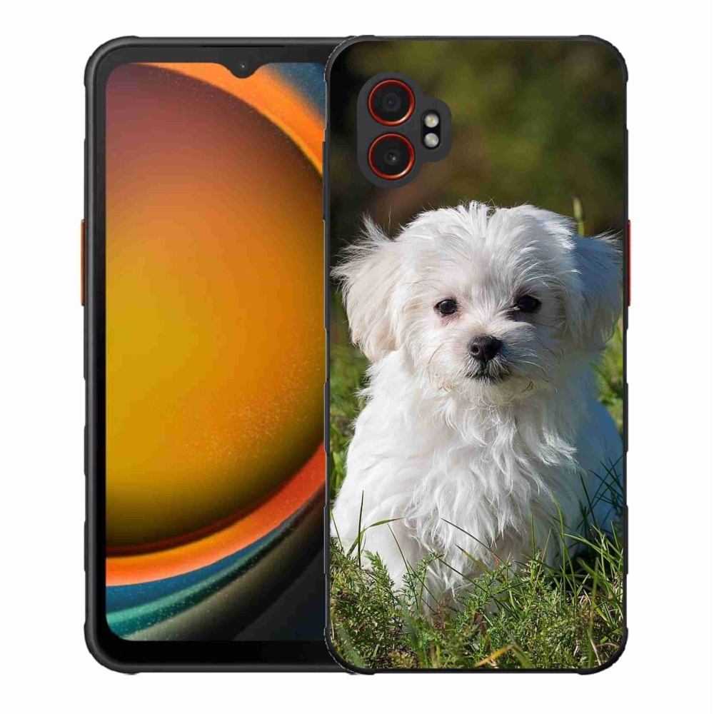 Gelový kryt mmCase na Samsung Galaxy Xcover 7 Pro - bišonek