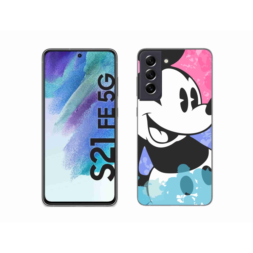 Gelový kryt mmCase na Samsung Galaxy S21 FE 5G - mickey mouse
