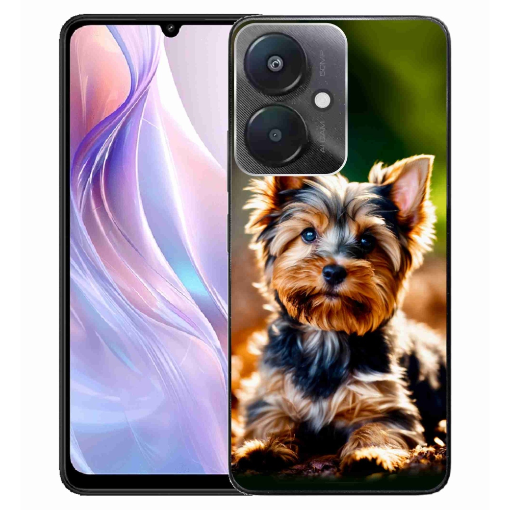 Gelový kryt mmCase na Xiaomi Redmi 13C 5G - jorkšír 10