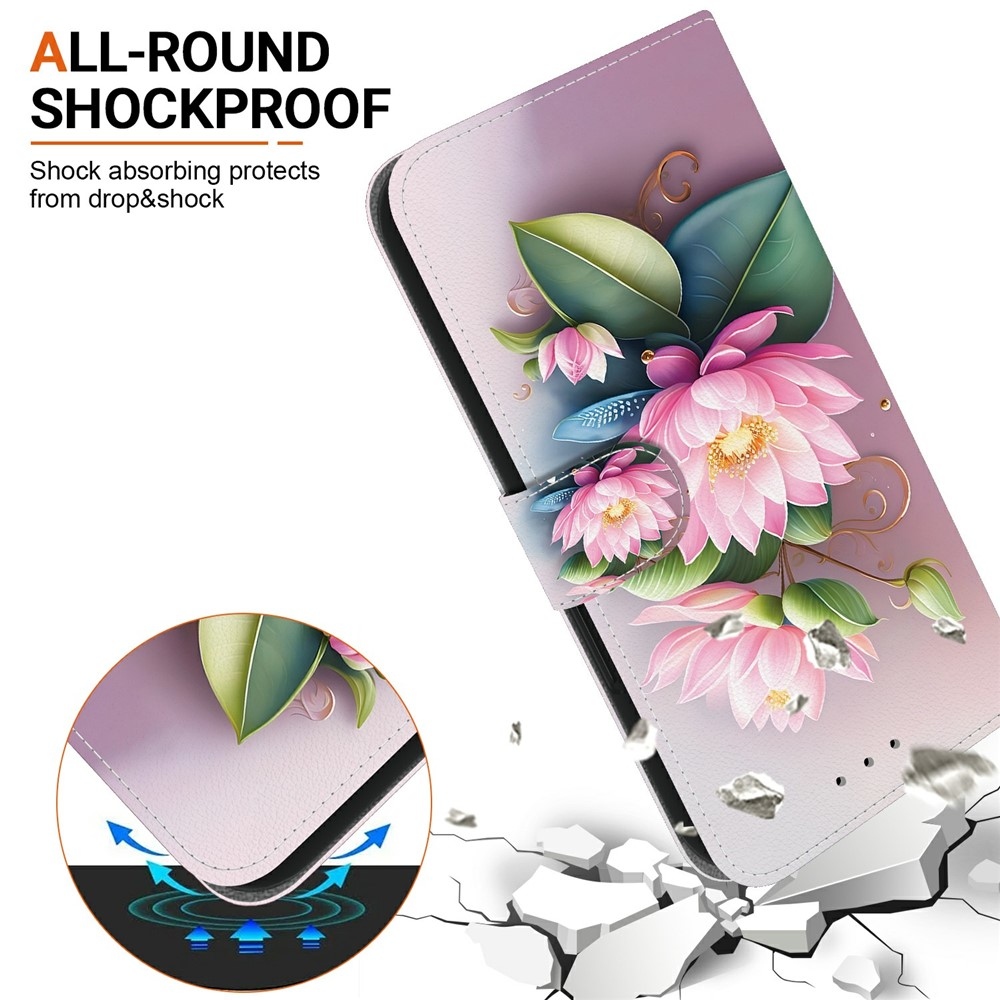 Versatile knížkové pouzdro na Xiaomi 15T - lotusový květ