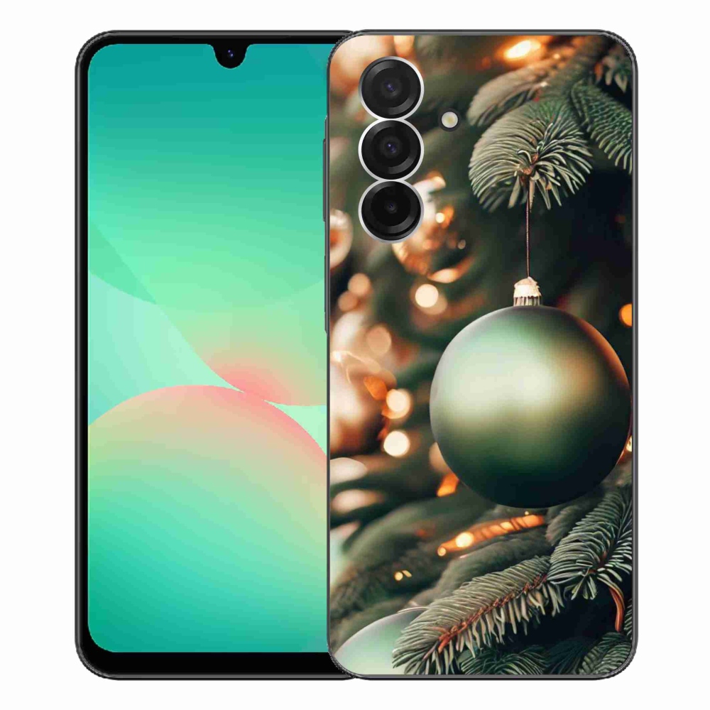 Gelový kryt mmCase na Samsung Galaxy A26 5G - vánoční ozdoby 1