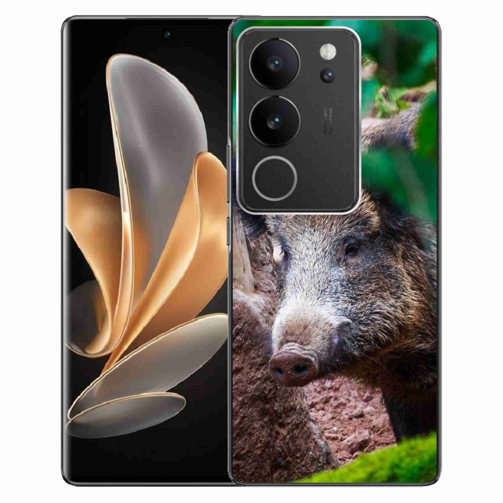 Gelový kryt mmCase na Vivo V29 5G - divoké prase