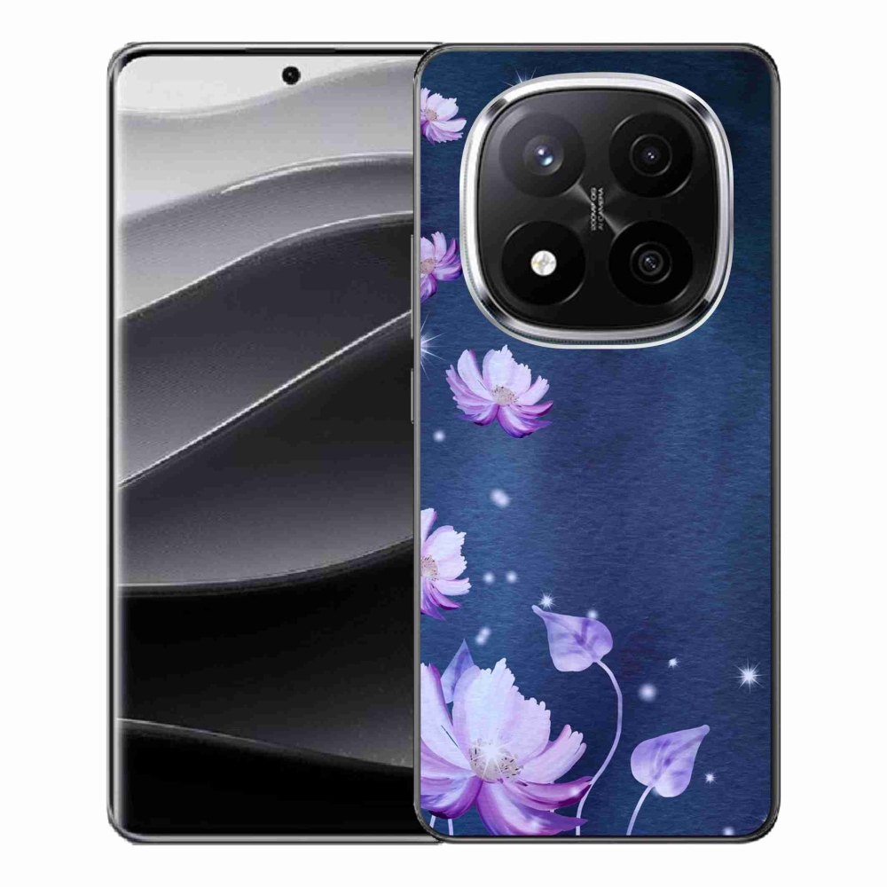 Gelový kryt mmCase na Xiaomi Redmi Note 14 Pro+ 5G - padající květy