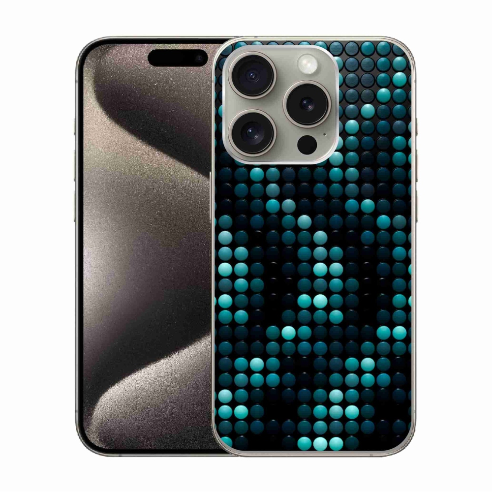 Gelový kryt mmCase na iPhone 15 Pro - abstraktní motiv 15