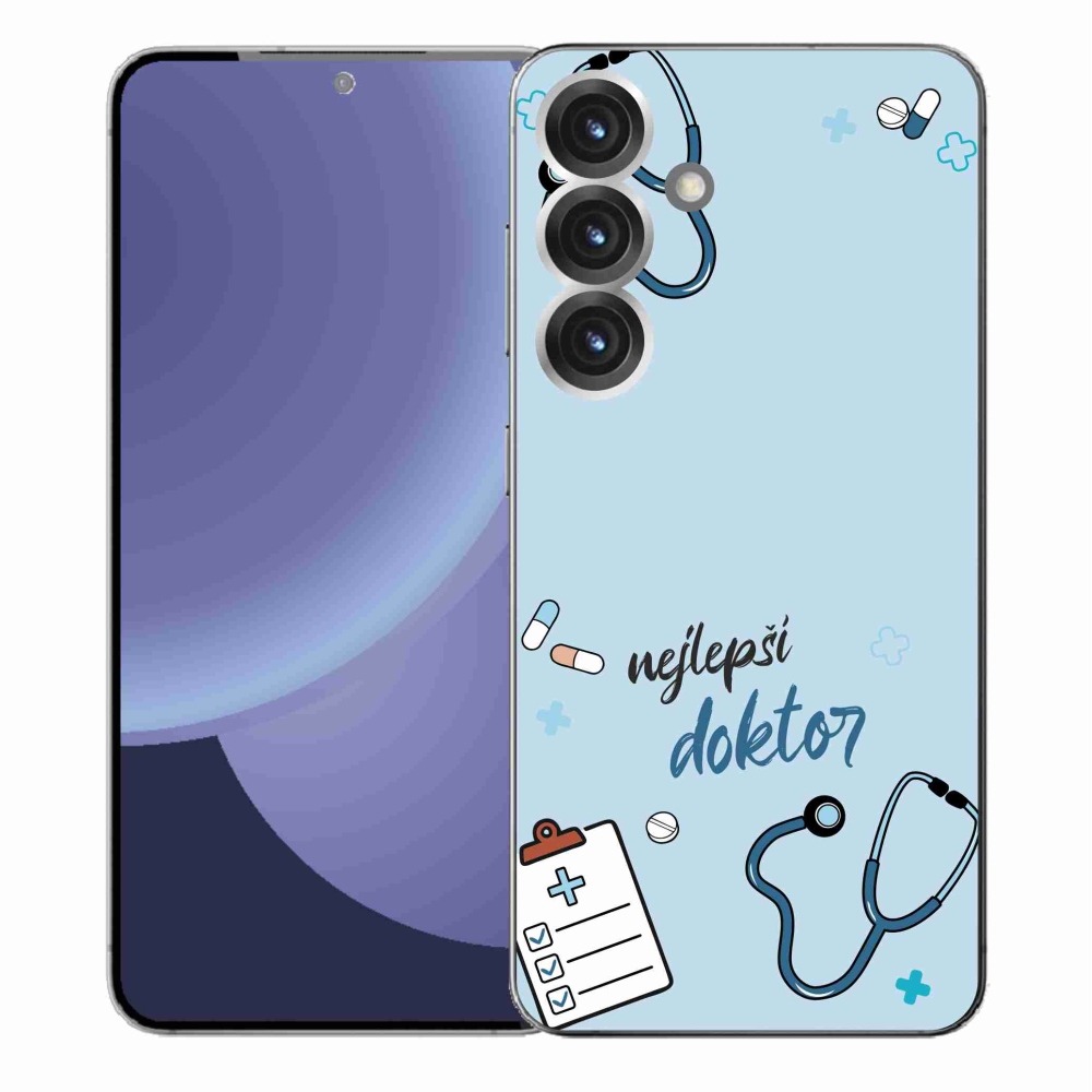Gelový kryt mmCase na Samsung Galaxy S25+ - nejlepší doktor