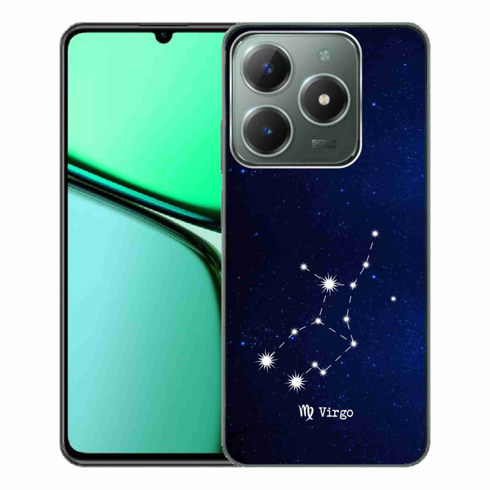 Gelový kryt mmCase na Realme C61 - souhvězdí Panny