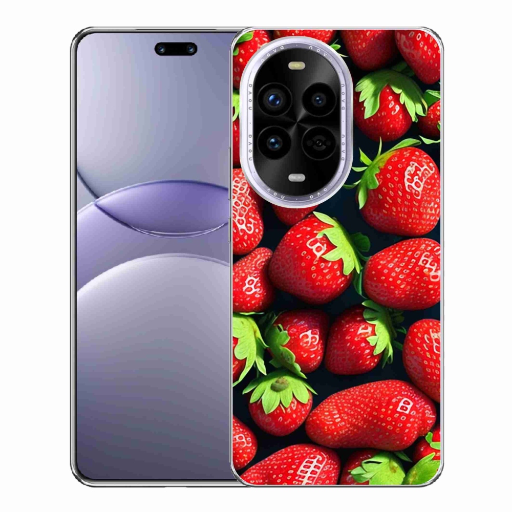 Gelový kryt mmCase na Huawei Nova 13 Pro 5G - jahody