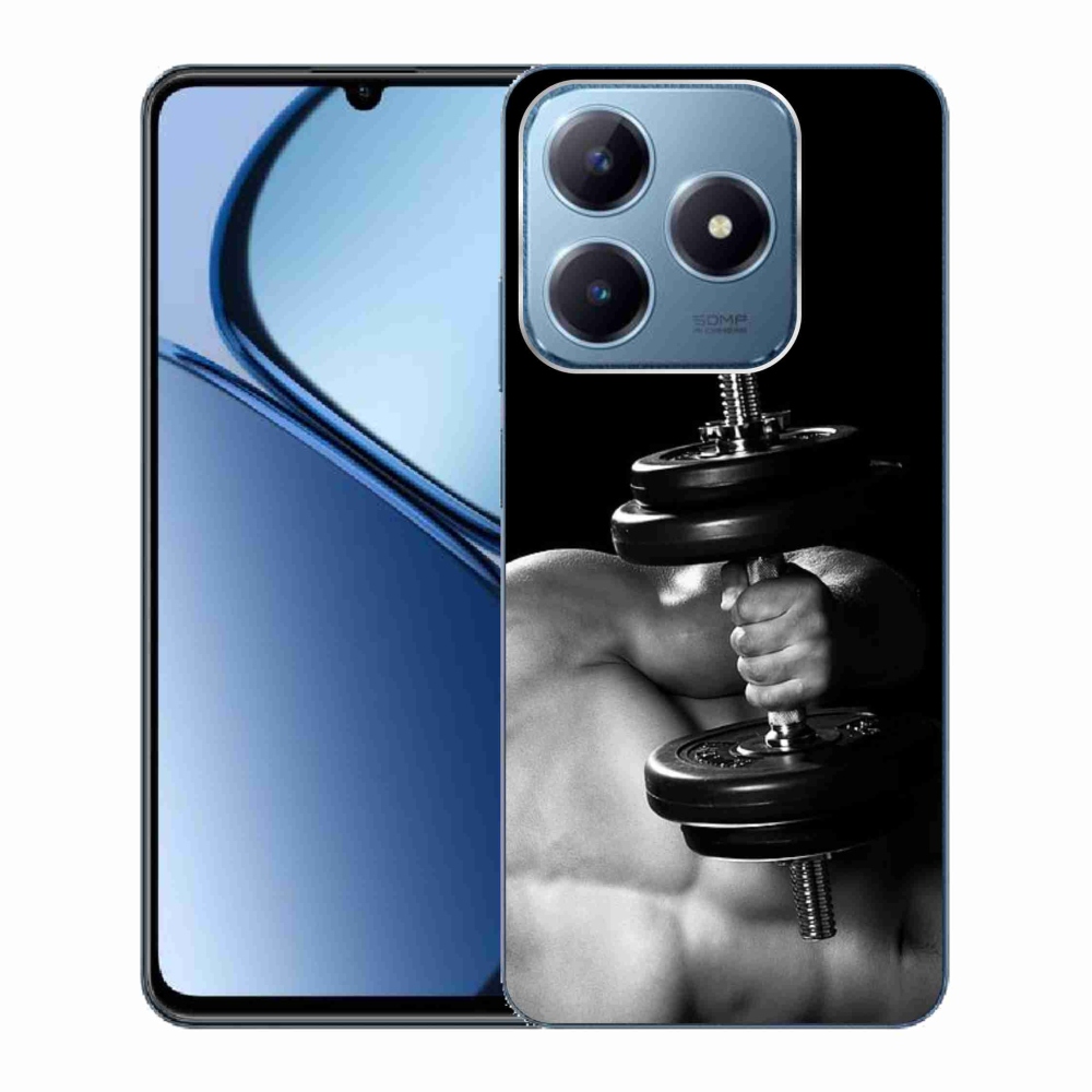 Gelový kryt mmCase na Realme C63 - posilování 2