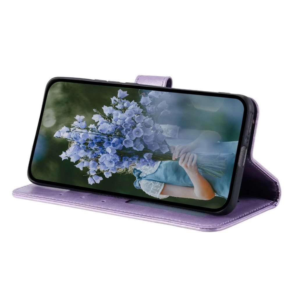 Mandala knížkové pouzdro na Samsung Galaxy S25 Ultra - fialové