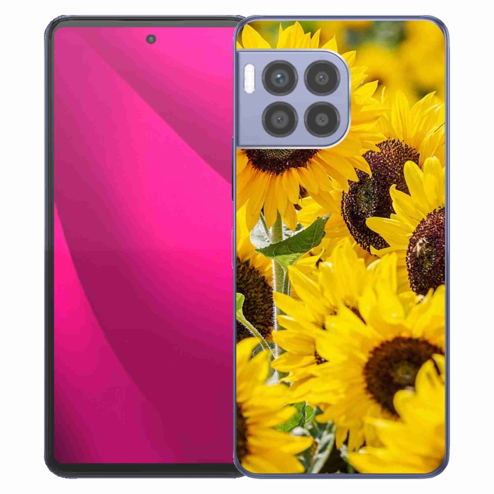 Gelový kryt mmCase na T-Mobile T Phone 2 Pro - slunečnice
