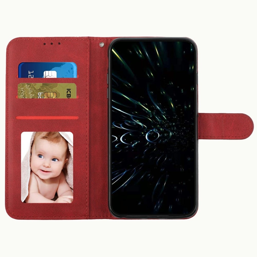Line knížkové pouzdro na Realme C75 - červené