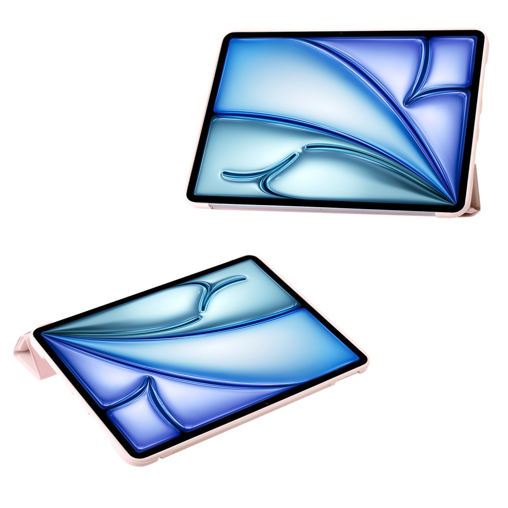 Origamis chytré polohovací pouzdro na tablet iPad Air 13 (2024)/(2025) - růžové