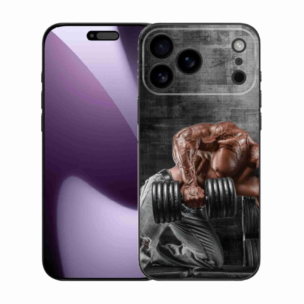 Gelový kryt mmCase na iPhone 17 Pro Max - posilování 1
