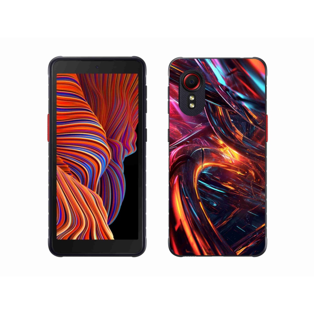 Gelový kryt mmCase na Samsung Galaxy Xcover 5 - abstraktní motiv 10
