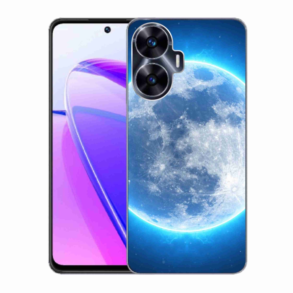 Gelový obal mmCase na Realme C55 - zeměkoule