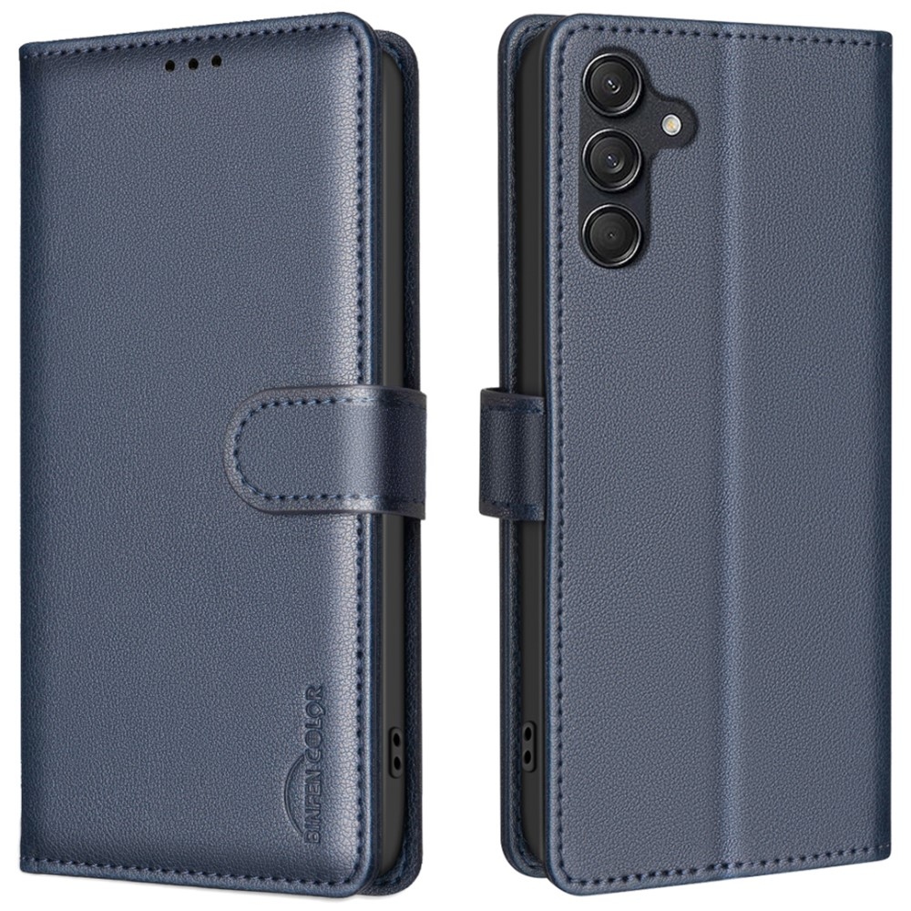 BNF knížkové pouzdro na Samsung Galaxy A16 4G/5G - modré