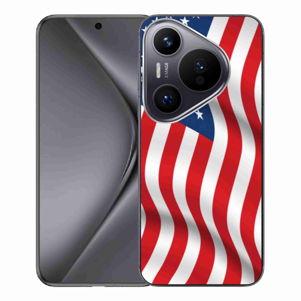 Gelový kryt mmCase na Huawei Pura 70 Pro - USA vlajka
